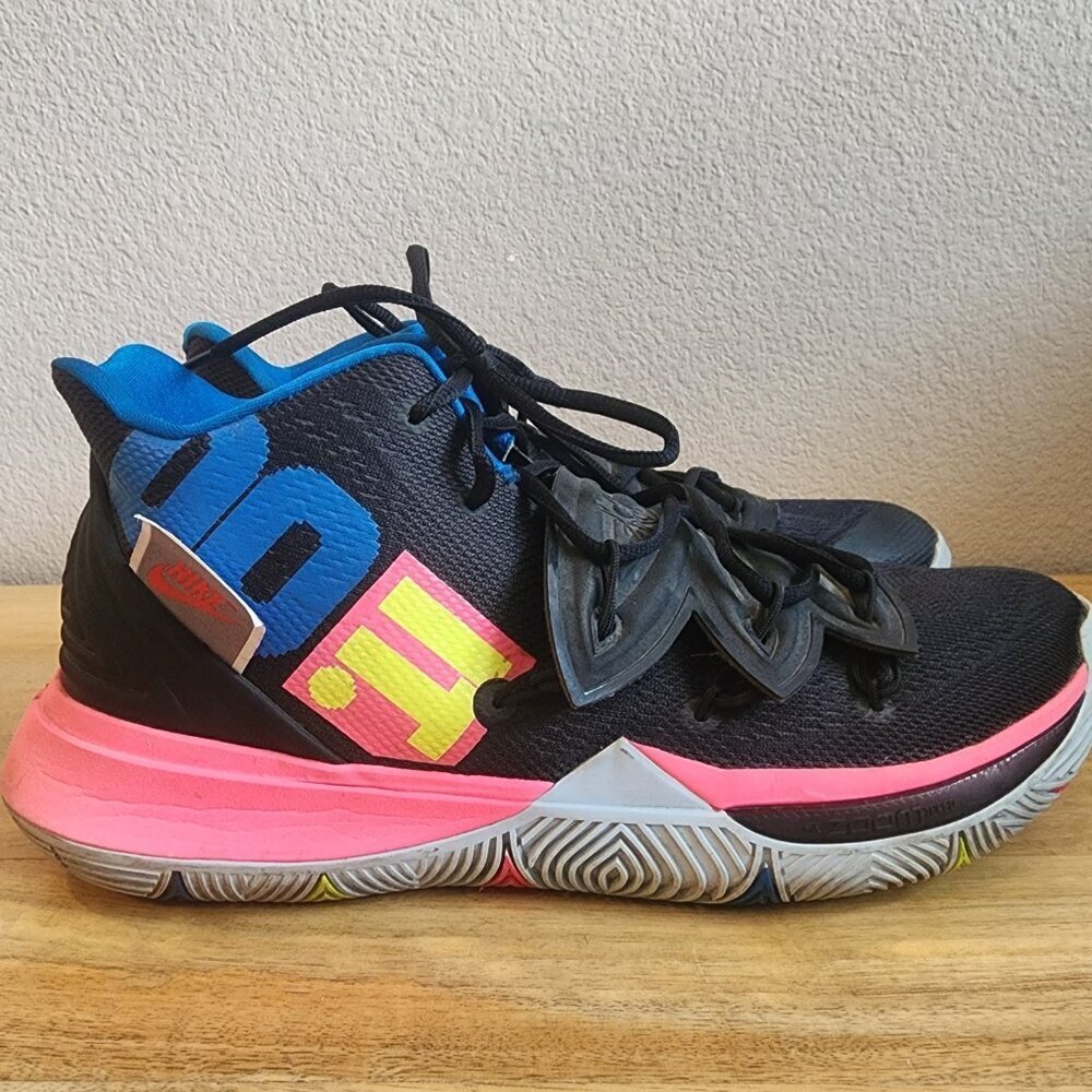 Nike Mens Kyrie 5 Just Do It Basketball Shoes Sneaker AO2918-003 Black Size 12.5